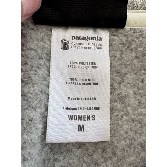 Patagonia "Better Sweater" 1/4 Zip Fleece Jacket, Women's Sz Medium - Picture 4 of 7